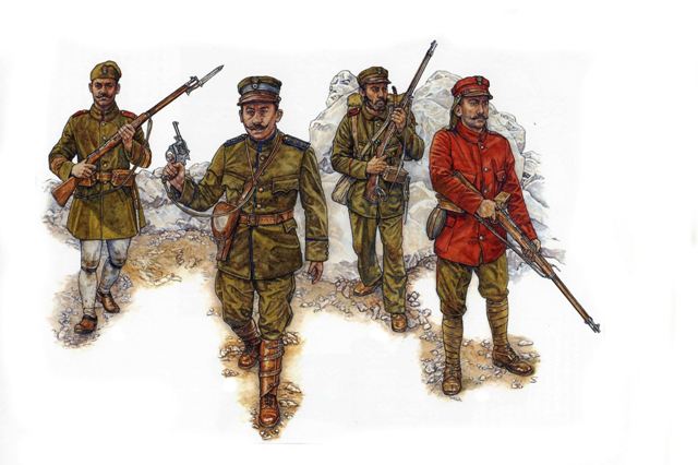 Royal Hellenic Army - First Balkan War 1912